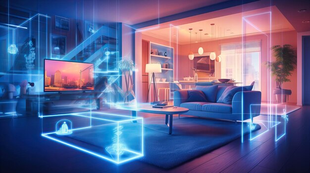Augmented Reality Living Spaces Homes That Change with Mood
