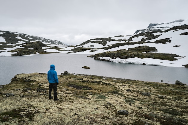 Aurlandsfjellet - schilderachtige route in Noorwegen