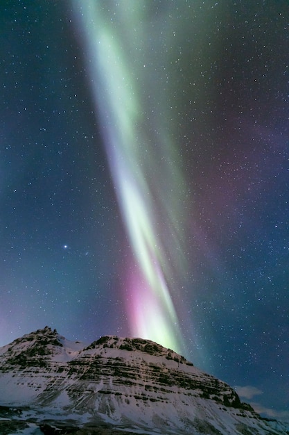 Aurora borealis IJsland