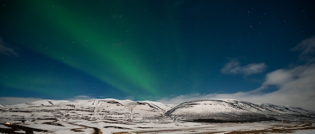 Aurora borealis Northern lights