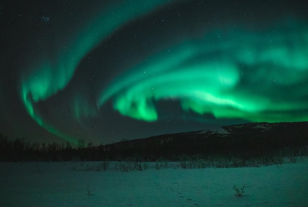 Photo aurora borealis photo