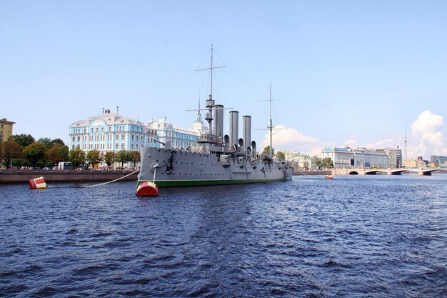 Aurora symbol of revolution in Russia