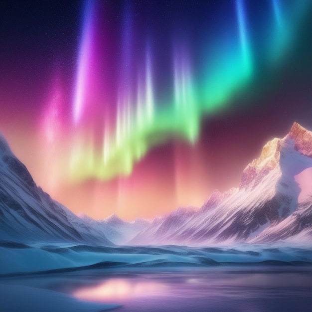 Auroral background