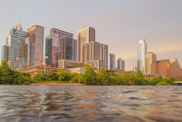 Austin Texas skyline cityscape downtown USA city