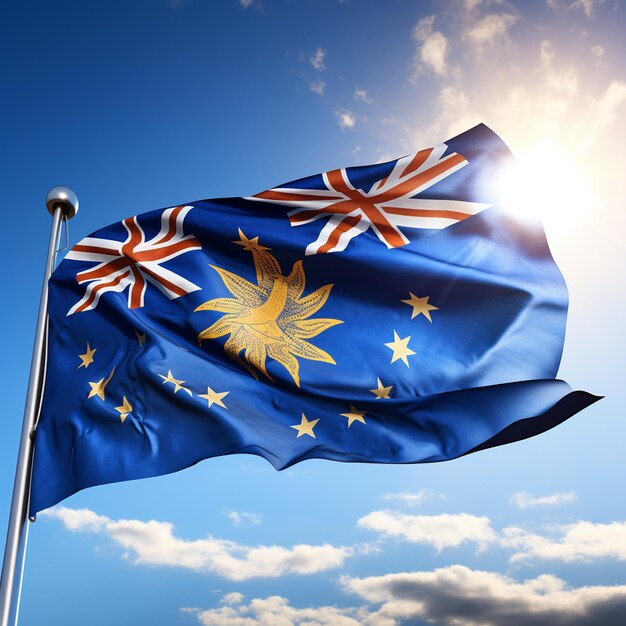 Australia day australia flag