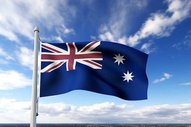 Australia day australia flag