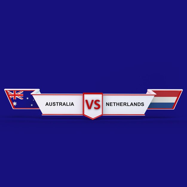 Photo australia vs netherlands