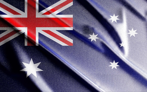 사진 australia3d 플래그, 세계, 배경, 배너, 포스터, 추상의 아름다운 국가 플래그. - 이미지