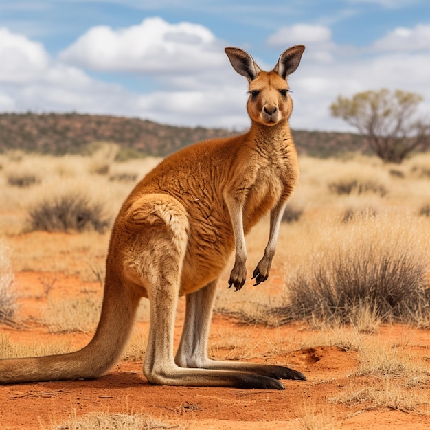 An Australian kangaroo