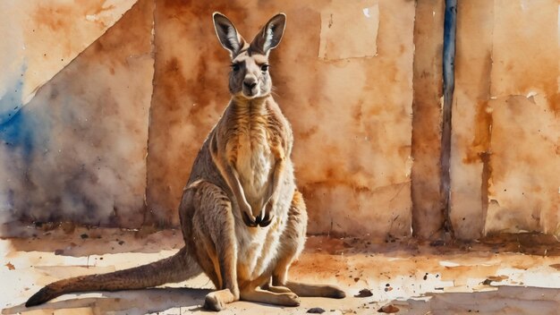 Photo australian kangaroo