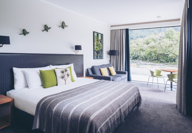 Australian Modern Bedroom Interior Nature Window