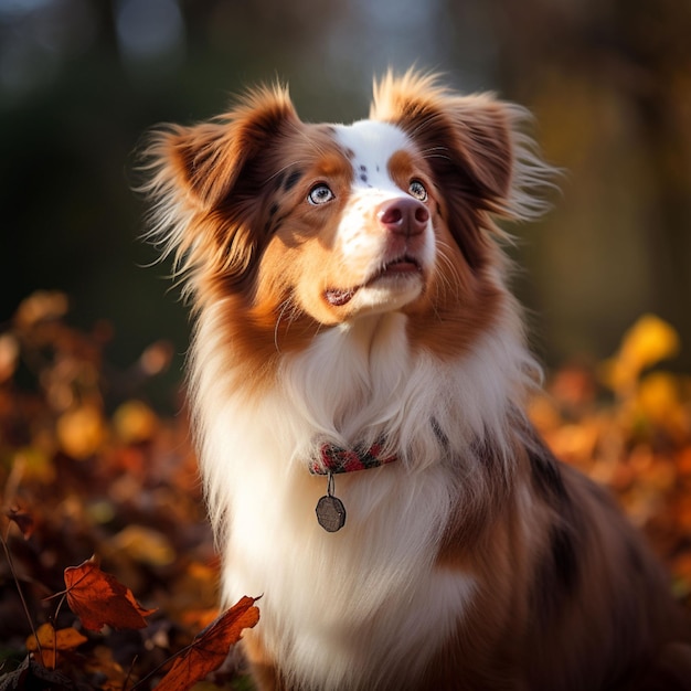 Australian shepherd red merle