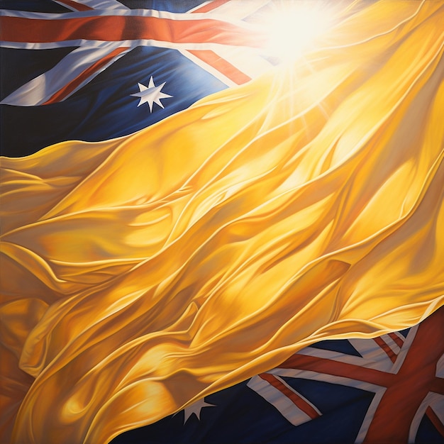 Australische dag Australische vlag