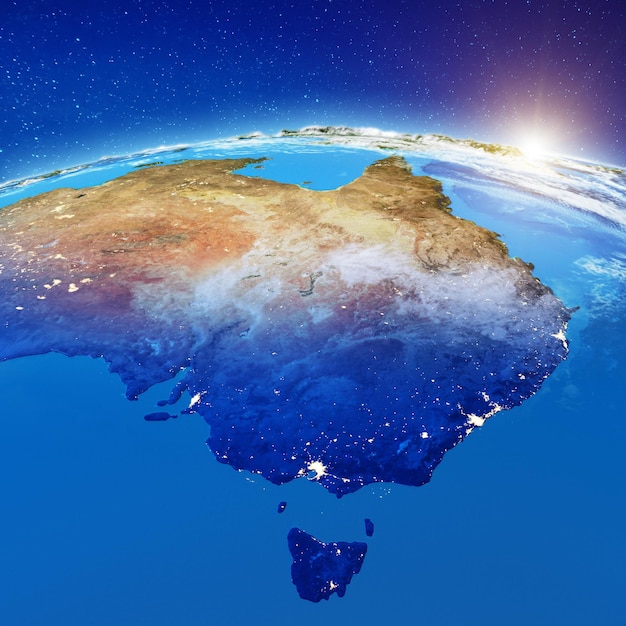 Australische stadsverlichting