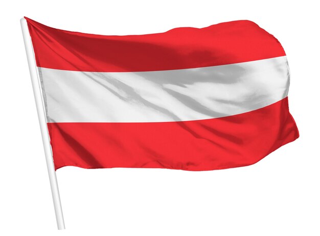 オーストリアの国旗 (png) を振り回す国旗 (national symbol) 