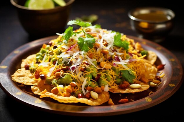 Authentic Bhel Puri Indulgence Best fast food Bhel Puri image photography