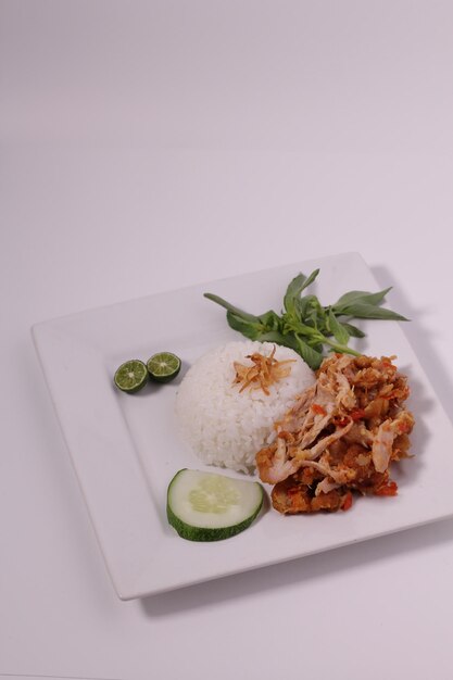 Premium Photo | Authentic indonesian food menu
