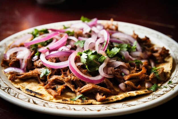 Authentic Mexican Tacos de Bistec with Onions