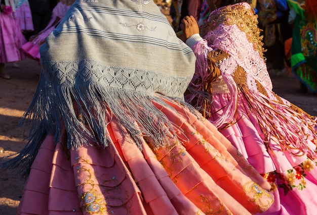 Authentic peruvian dance