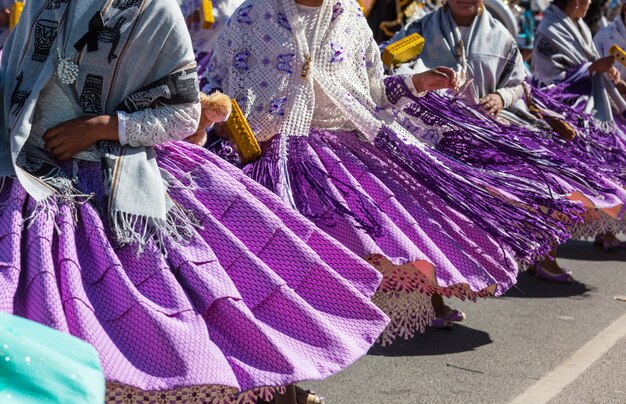 Authentic peruvian dance