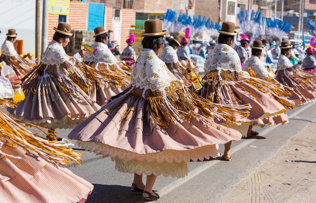 Authentic peruvian dance