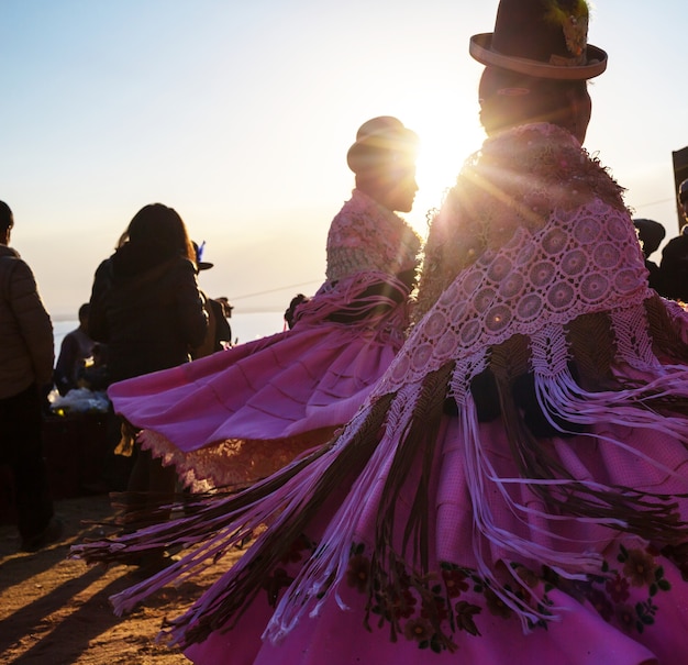 Authentic peruvian dance