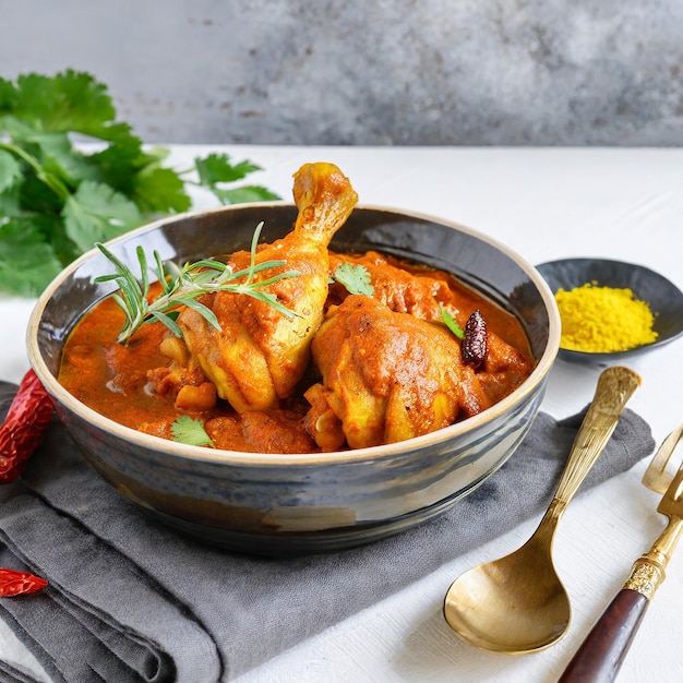 Authentic Rogan Josh Indian Curry with Rich Spices and Tender MeatAuthentic Rogan Josh Indian Curry with Rich Spices and Tender Meat