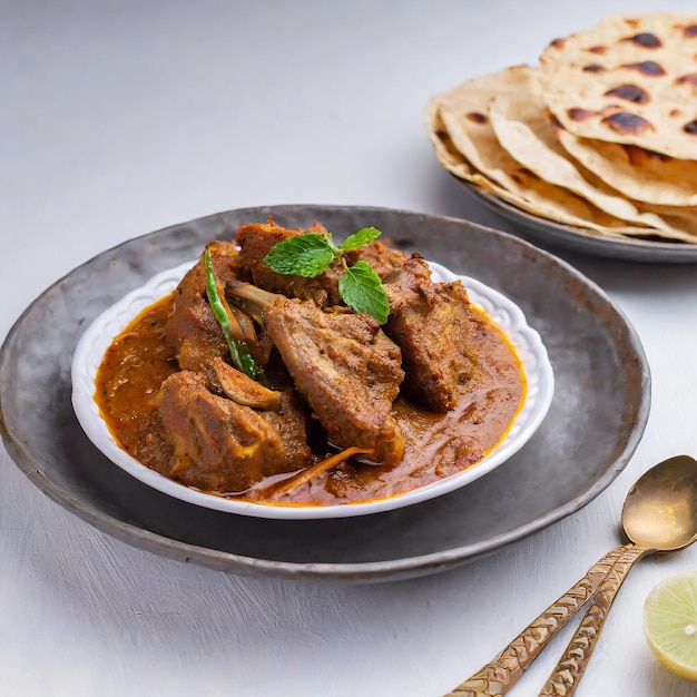 Authentic Rogan Josh Indian Curry with Rich Spices and Tender MeatAuthentic Rogan Josh Indian Curry with Rich Spices and Tender Meat