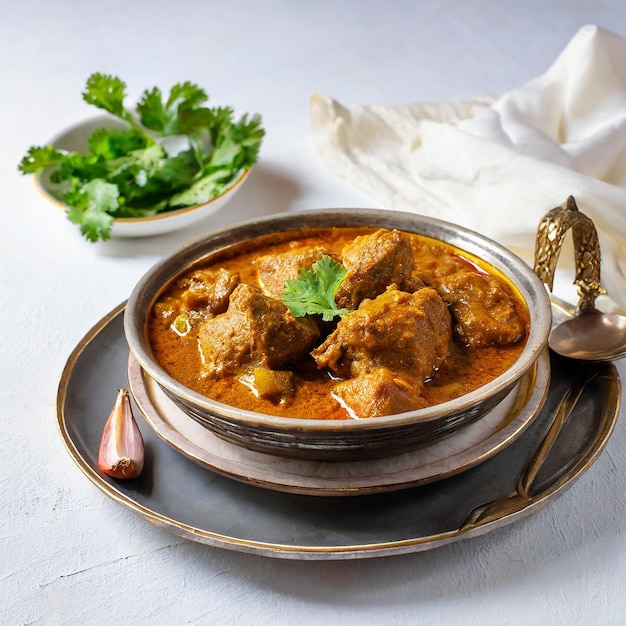 Authentic Rogan Josh Indian Curry with Rich Spices and Tender MeatAuthentic Rogan Josh Indian Curry with Rich Spices and Tender Meat