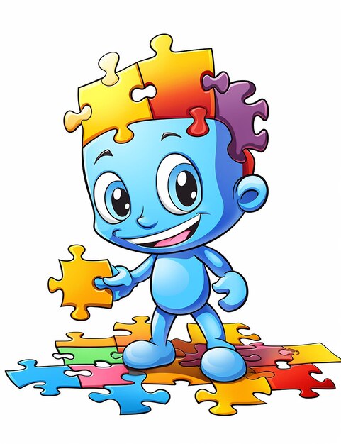 Autisme Dag Puzzle Solver