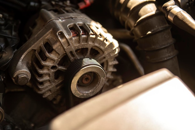 Auto Alternator Repair Detail