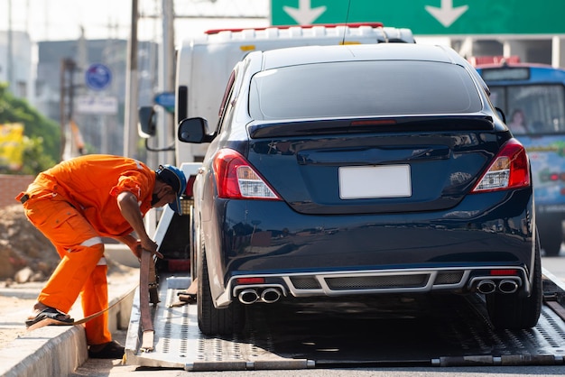 Auto-ongeluk door auto-ongeluk op de weg