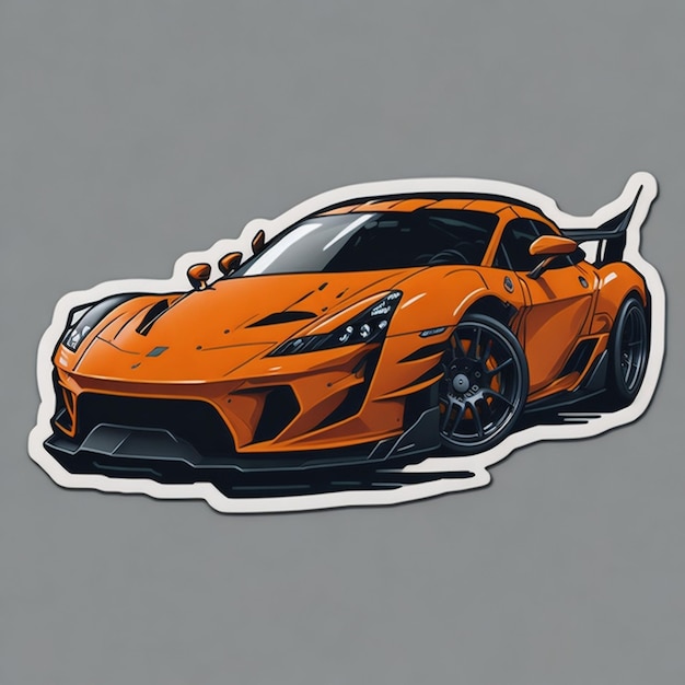 Auto sticker Vector