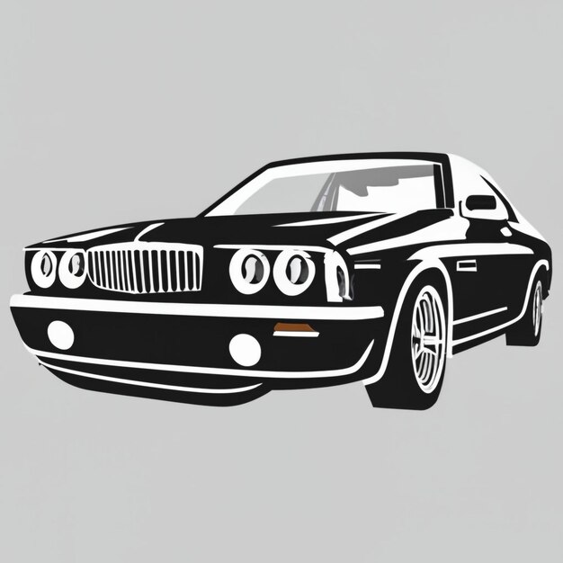 Auto vector afbeelding voor T-shirt ontwerp