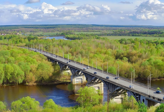 Autobrug over de Klyazma