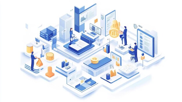 자동화 된 문서 워크플로우 시스템은 문서 라우팅 및 승인과 같은 자동화 된 프로세스를 보여주는 이미지와 함께 자동화된 문서 워크로우 시스템의 효율성을 나타니다.