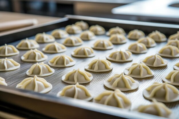 Automated dumpling production for asian cuisine