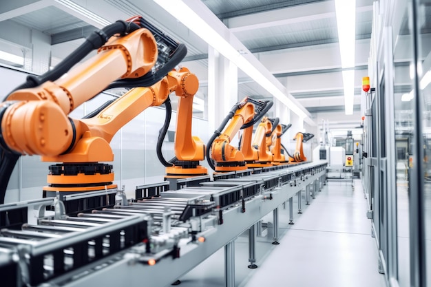 Automated Production Line in a Smart Factory