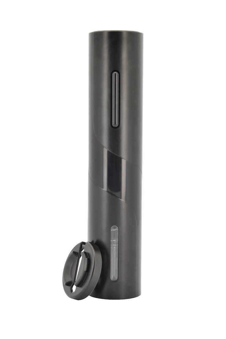 Photo automatic corkscrew for opening bottle caps electric wine bottle opener