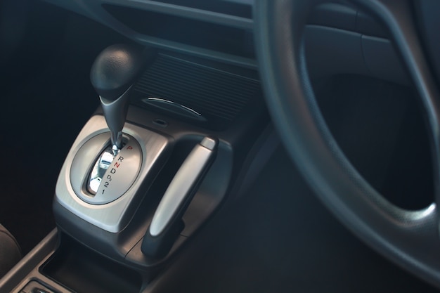 Automatic transmission gear shift.