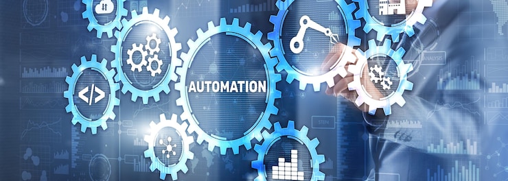Photo automation concept innovation improving productivity mixed media