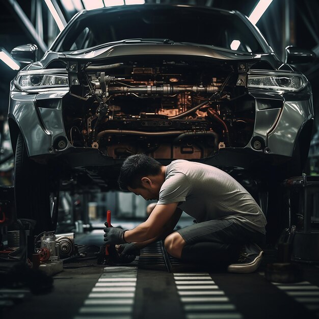 Automechanicus, expert in het restaureren van lichamen