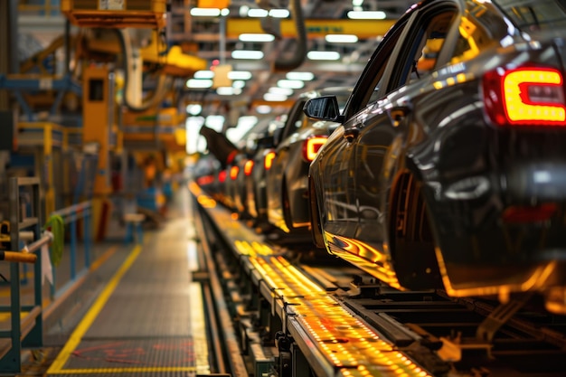 Automobile assembly line production