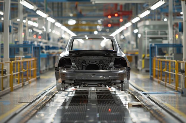 Automobile assembly line production