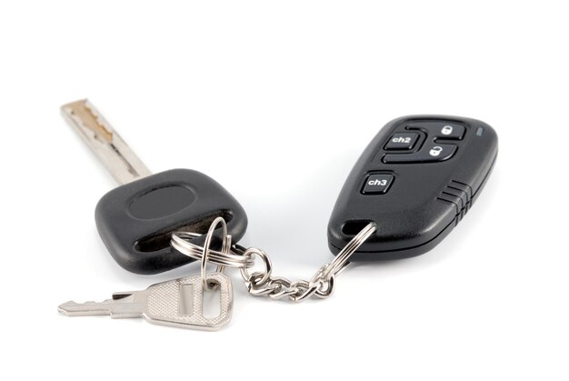 Automobile keys and charm from the autosignal system