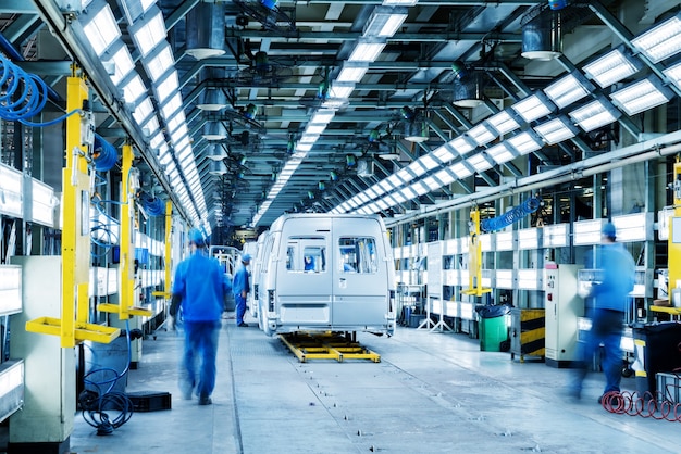 Automobile production line