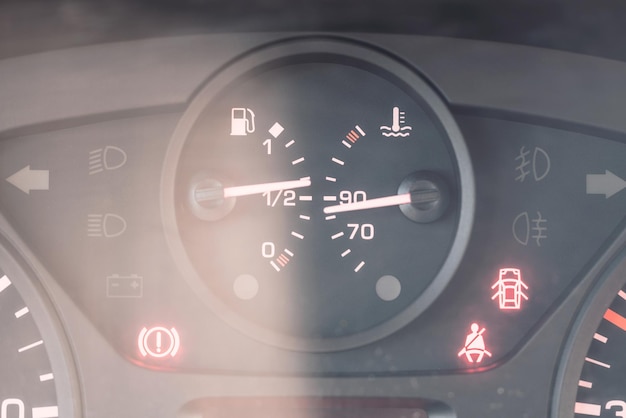 Automotive fuel level sensor sensors on a modern car