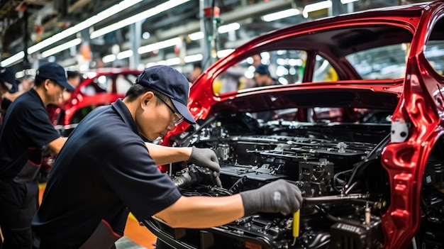 Foto foto di alta qualità dell'industria automobilistica