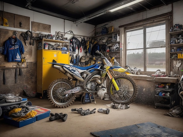 automotive motocross workshop