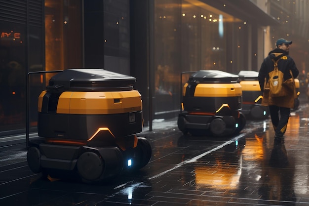 Автономные роботы-доставщики на основе 5G в городской среде 00100 03